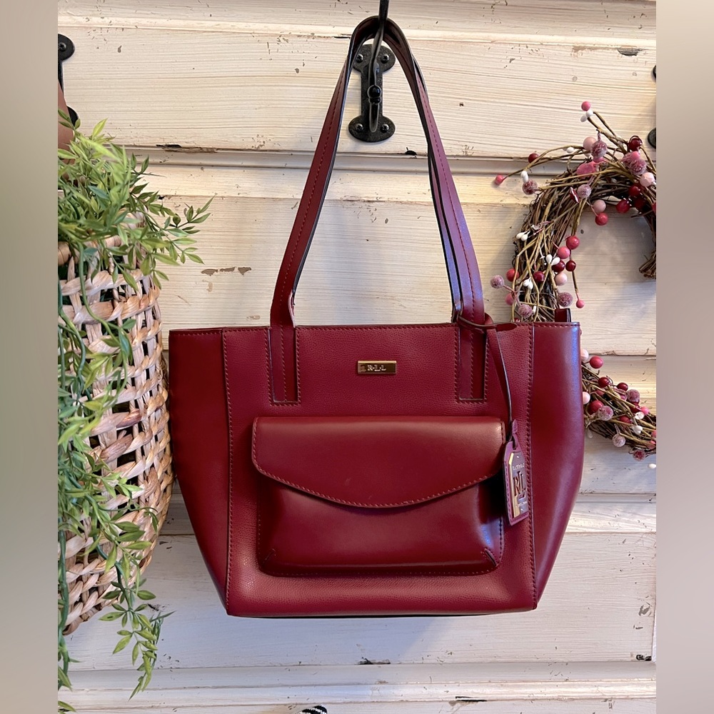 🍒 Cherry red Ralph Lauren bag